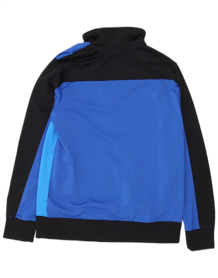 Giacca superiore della tuta da ragazzo Nike 13-14 anni XL Blu Colourblock Poliestere