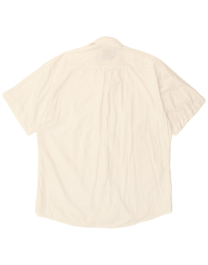 Camicia a maniche corte da uomo Levi's Large bianca