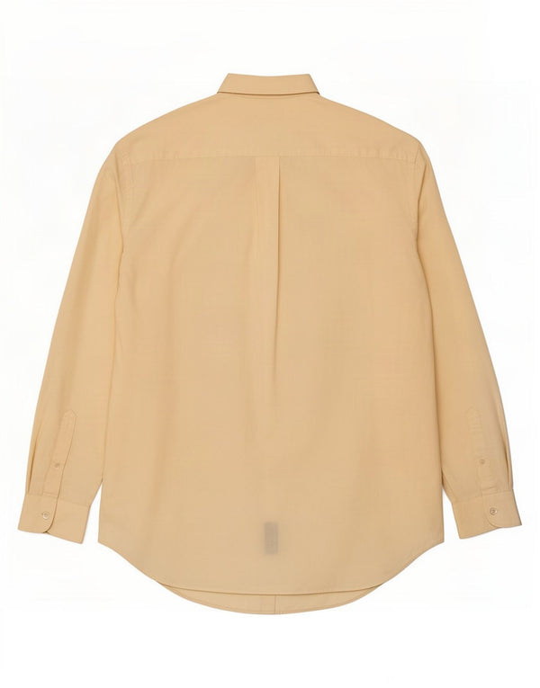 Camicia da uomo Nautica taglia 17 XL cotone giallo