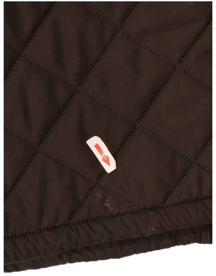 Giacca trapuntata da uomo Barbour UK 40 grande poliestere kaki