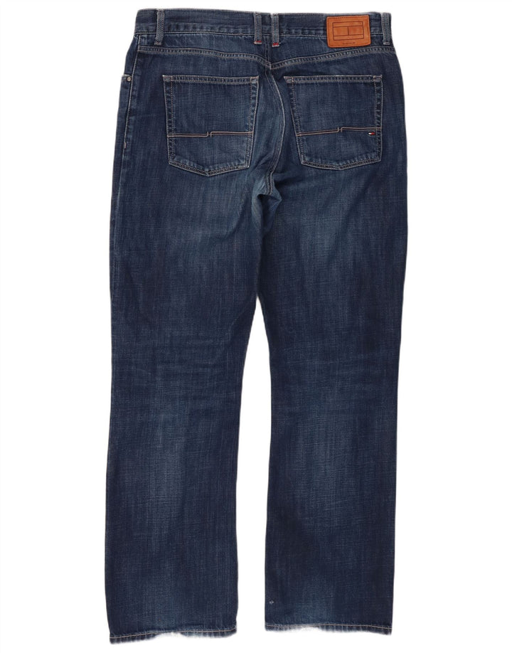 Jeans dritti da uomo Tommy Hilfiger W36 L32 cotone blu