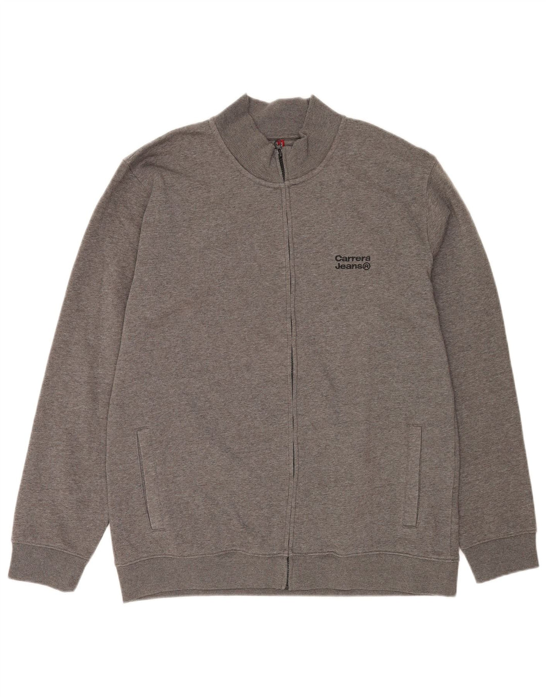 Giacca da tuta da uomo Carrera 2XL Poliestere grigio