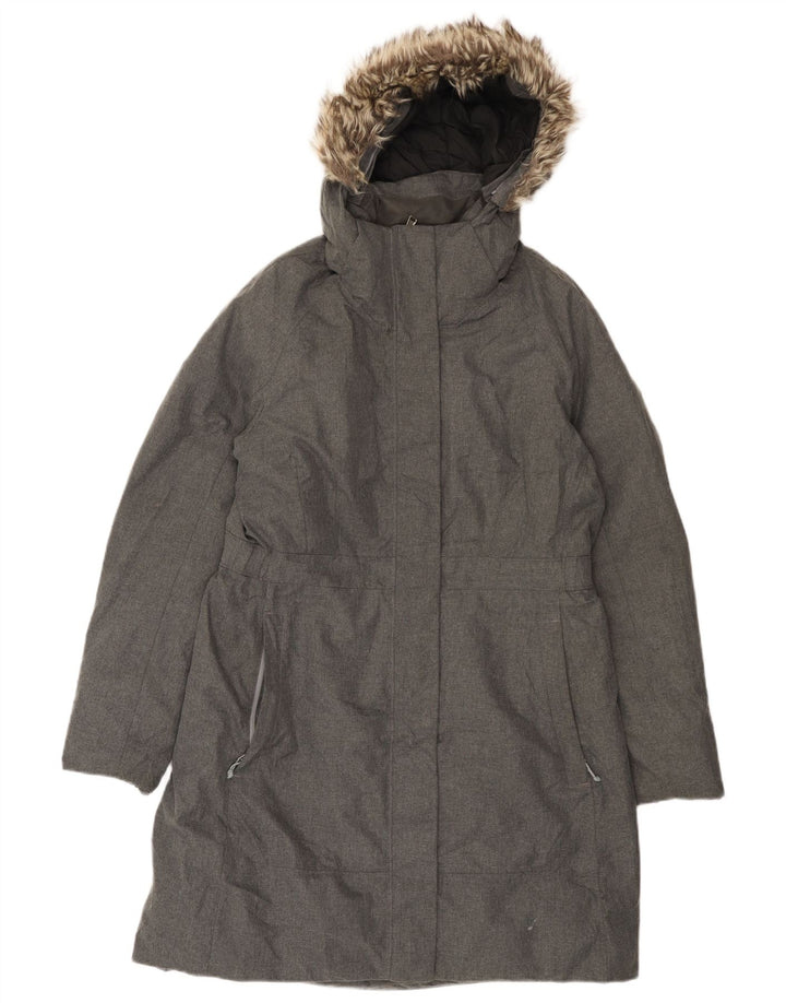 Cappotto imbottito con cappuccio da donna The North Face UK 16 Large Grigio Poliestere