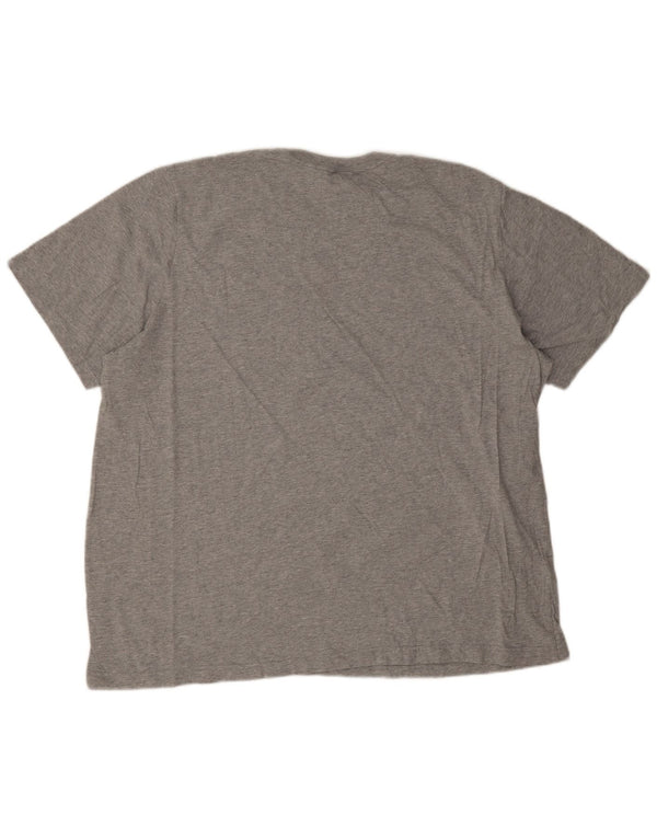 T-shirt da uomo Adidas Top 2XL in cotone grigio