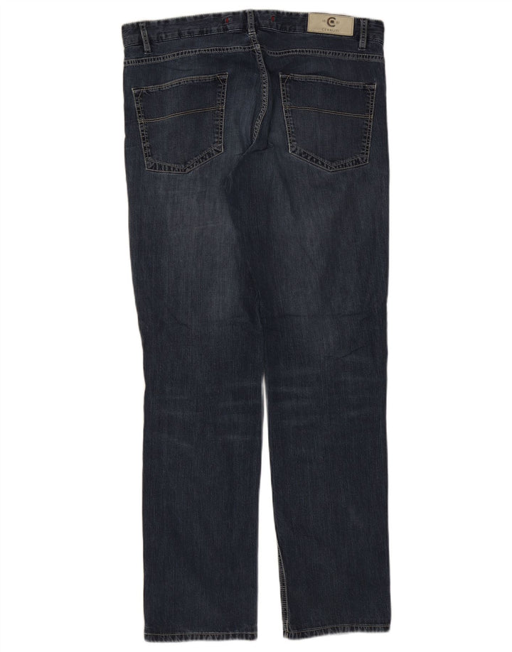 Jeans dritti da uomo Cerruti 1881 W34 L30 Blu navy