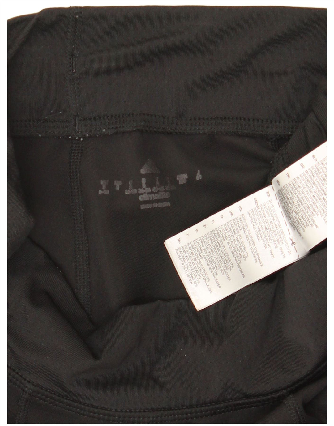 Leggings Adidas da donna UK 8/10 piccolo poliestere nero