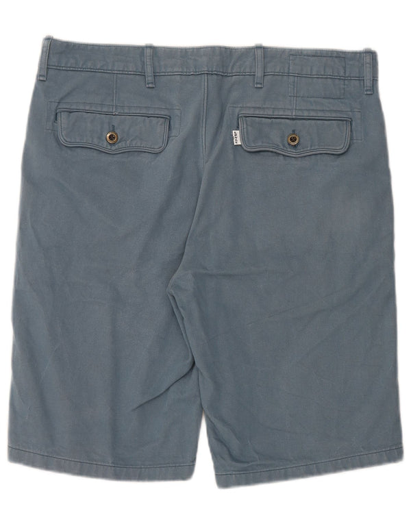 Pantaloncini chino da uomo Levi's W34 Large in cotone blu