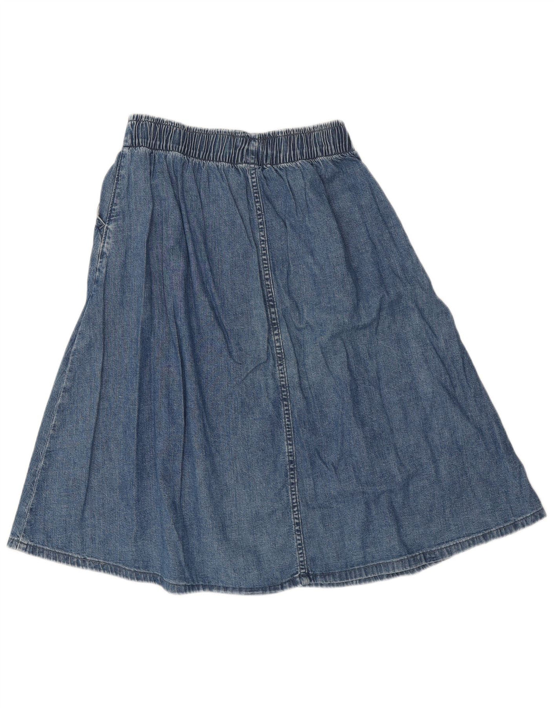 Gonna di jeans da donna Levi's W27 piccola in cotone blu