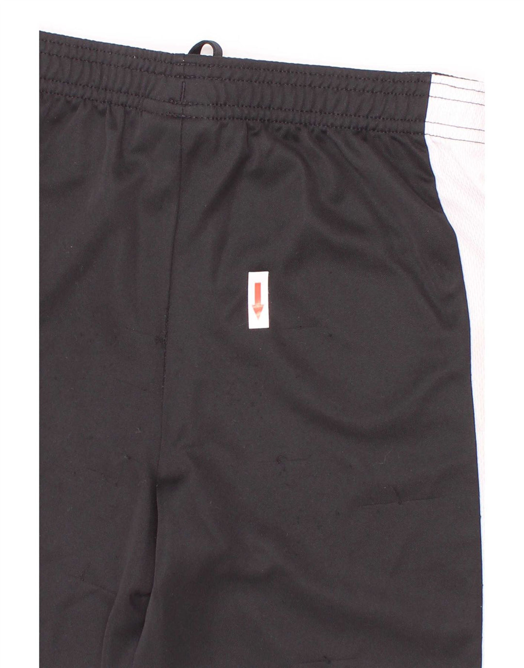 Pantaloncini sportivi Nike da ragazzo Dri Fit 8-9 anni Small Nero Colourblock Poliestere