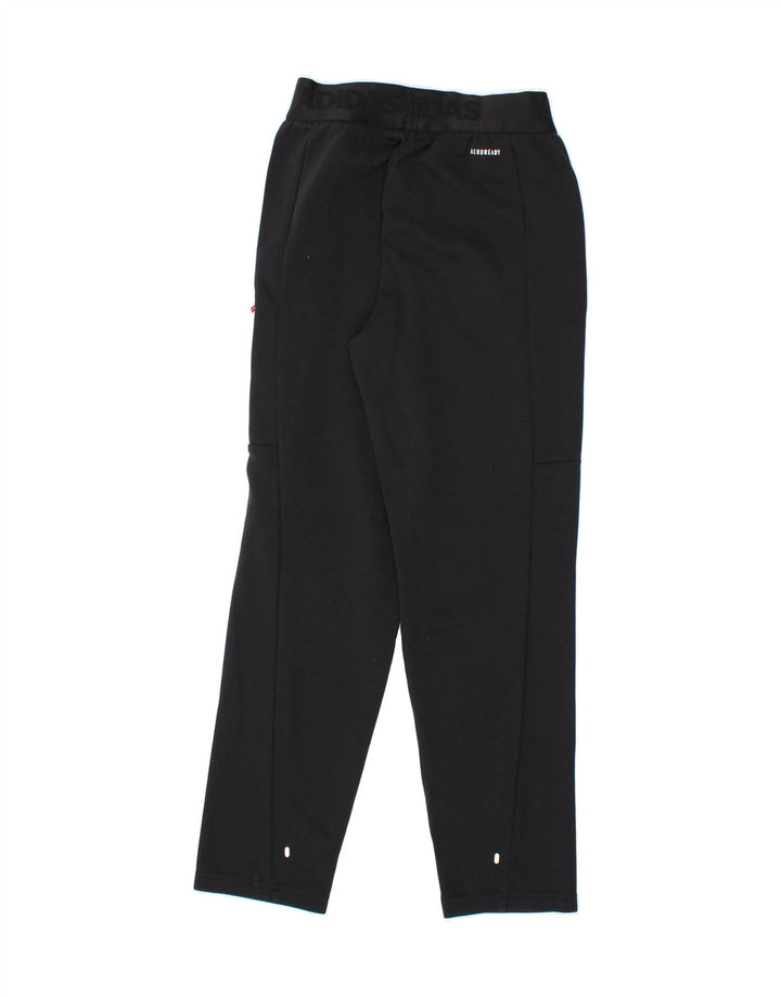 ADIDAS Boys Tracksuit Trousers 13-14 Years  Black Cotton Vintage Adidas and Second-Hand Adidas from Messina Hembry 