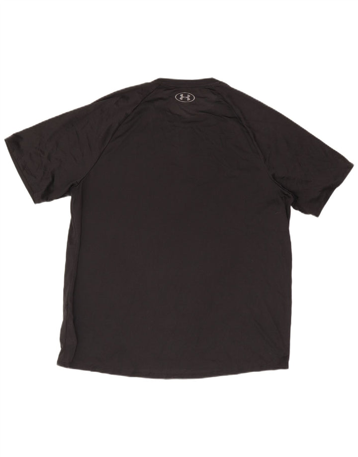 Maglietta da uomo Under Armour Top XL poliestere nero
