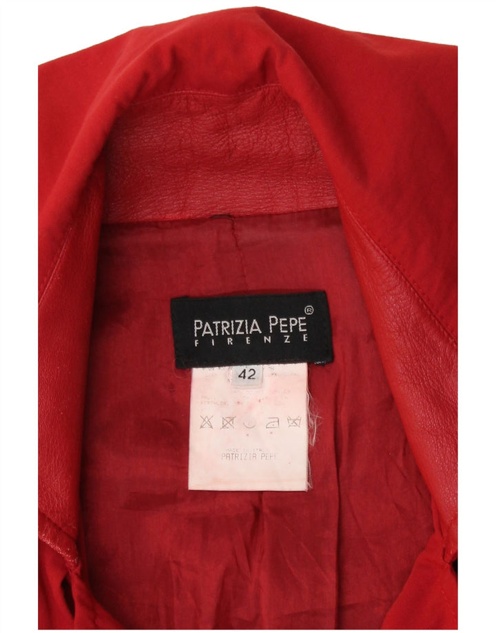 Cappotto Donna Patrizia Pepe IT 42 Rosso Medio