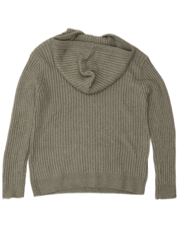 Maglione con cappuccio da donna Marks & Spencer UK 14 Poliestere verde medio