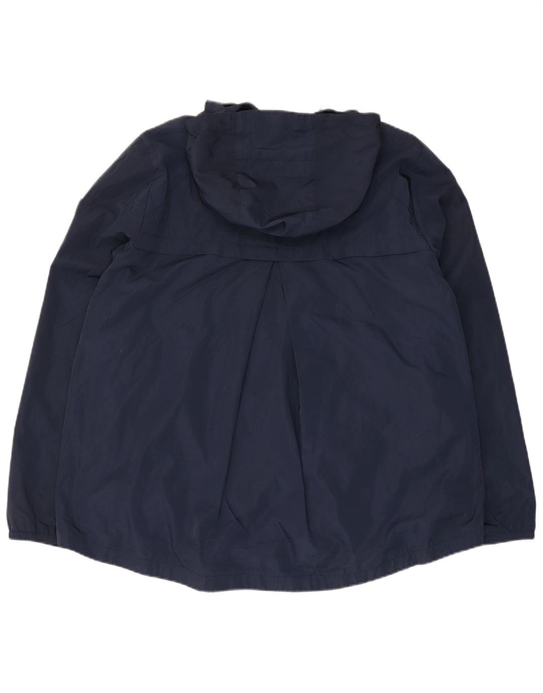 Giacca antipioggia con cappuccio da donna Tommy Hilfiger UK 16 grande poliestere blu navy