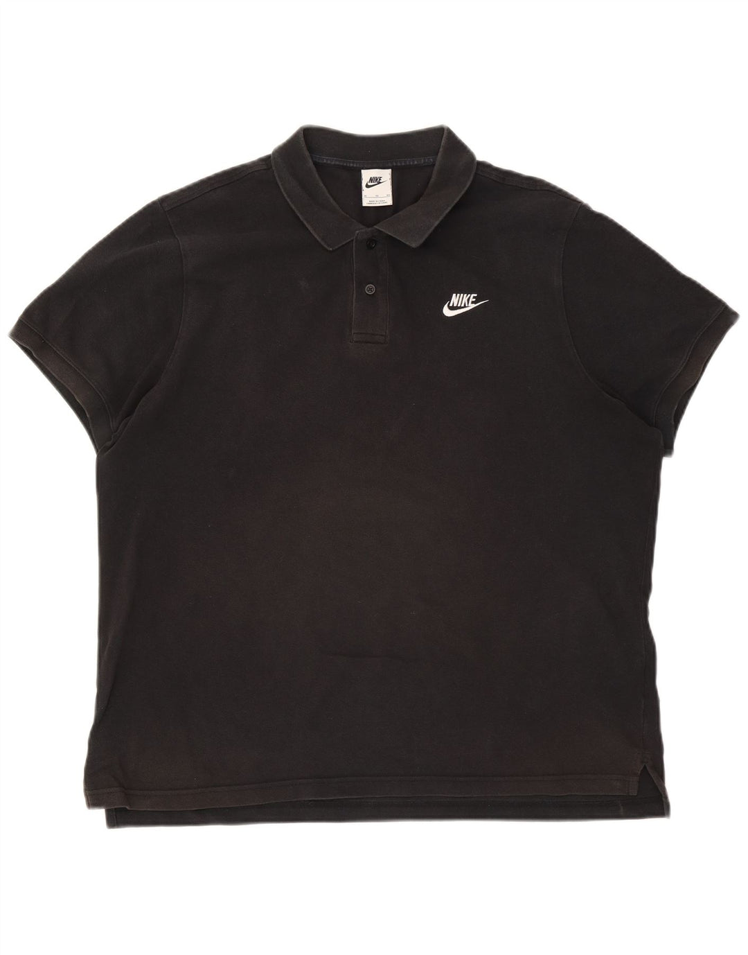 Polo Nike da uomo XL in cotone nero