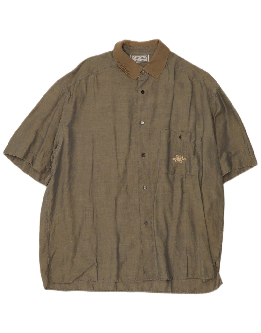 Maglia a maniche corte da uomo Gran Sasso XL Cachi
