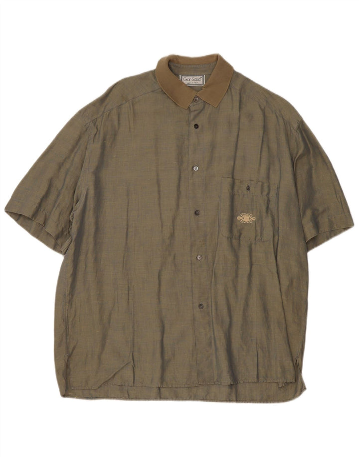 Maglia a maniche corte da uomo Gran Sasso XL Cachi