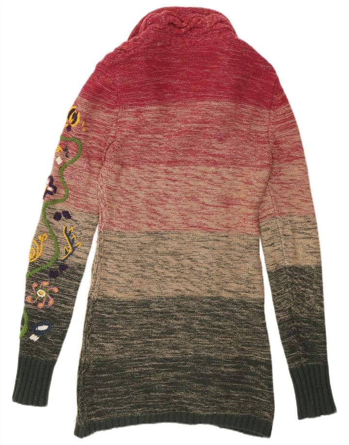 Maglione cardigan da donna Replay UK 10 piccolo multicolore colorblock