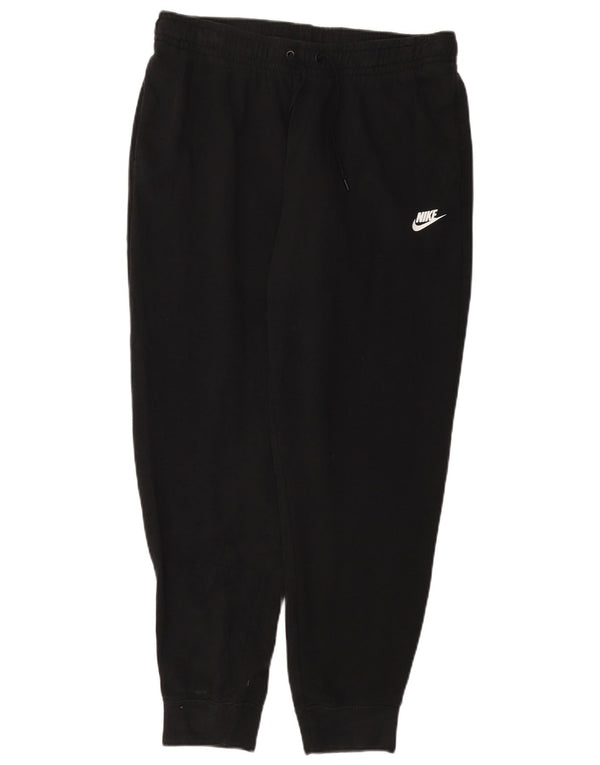 Pantaloni da tuta da uomo Nike Joggers grandi in cotone nero