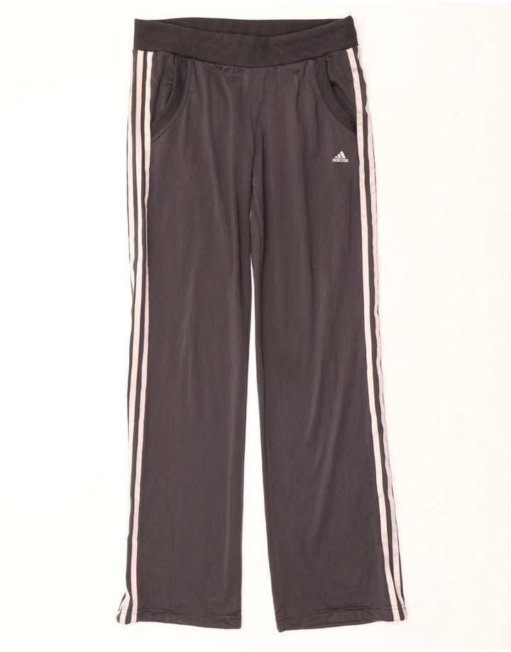 Pantaloni da tuta da donna ADIDAS UK 12 Poliestere grigio medio