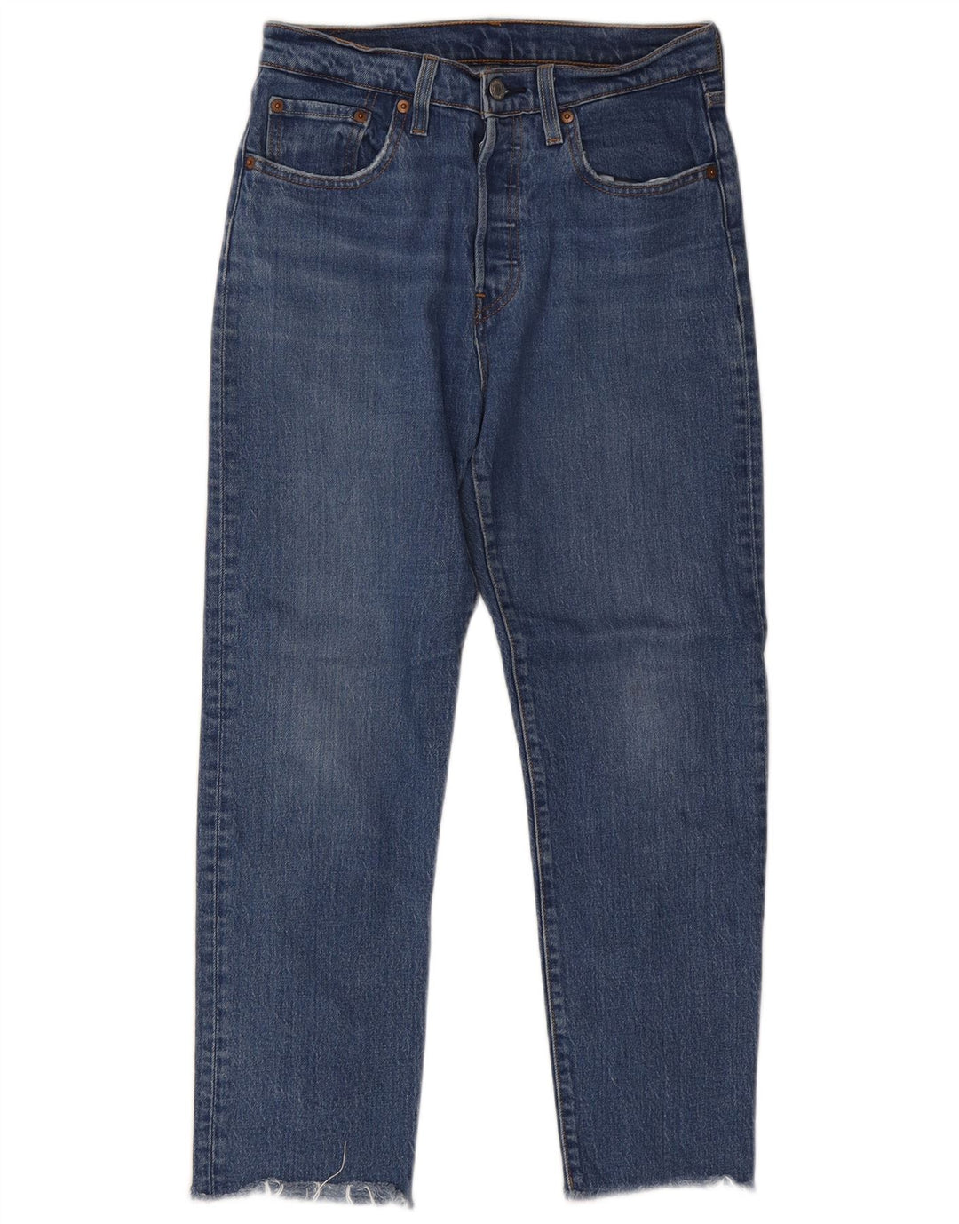 Jeans dritti Levi's 501 da donna W27 L26 cotone blu
