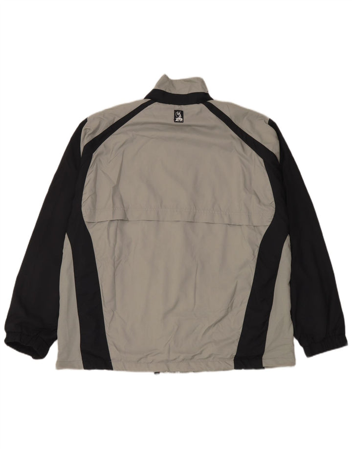 Giacca da tuta da uomo Lotto 3XL Poliestere color block grigio