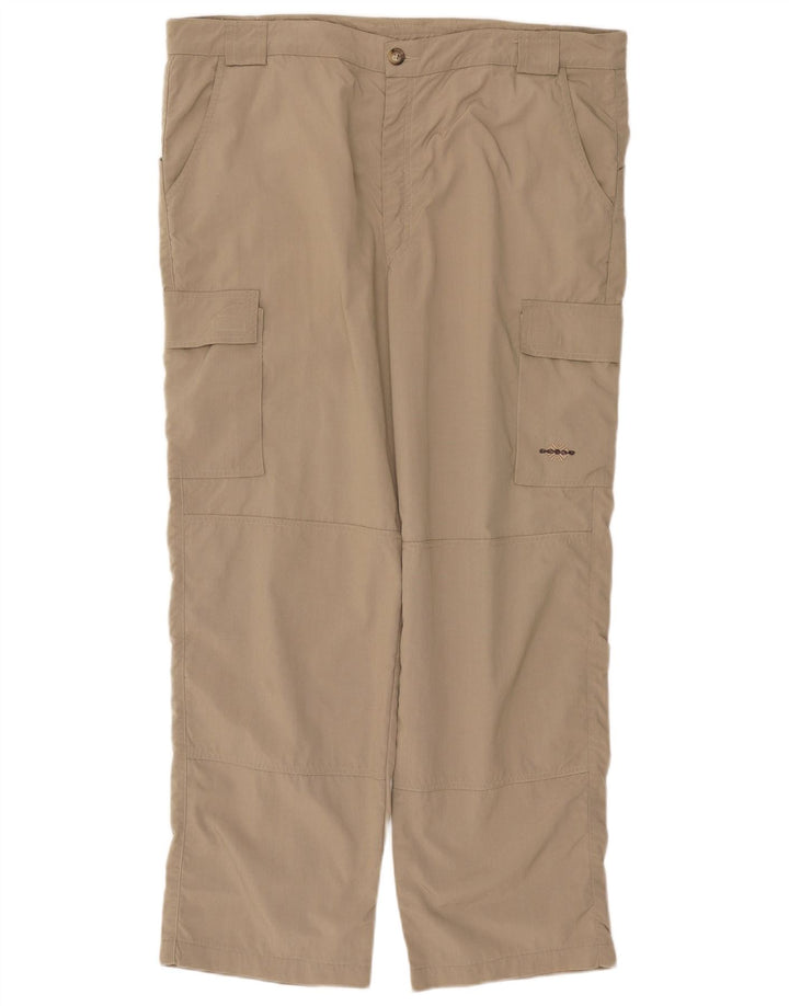 Pantaloni cargo dritti da uomo AESSE W38 L30 Beige