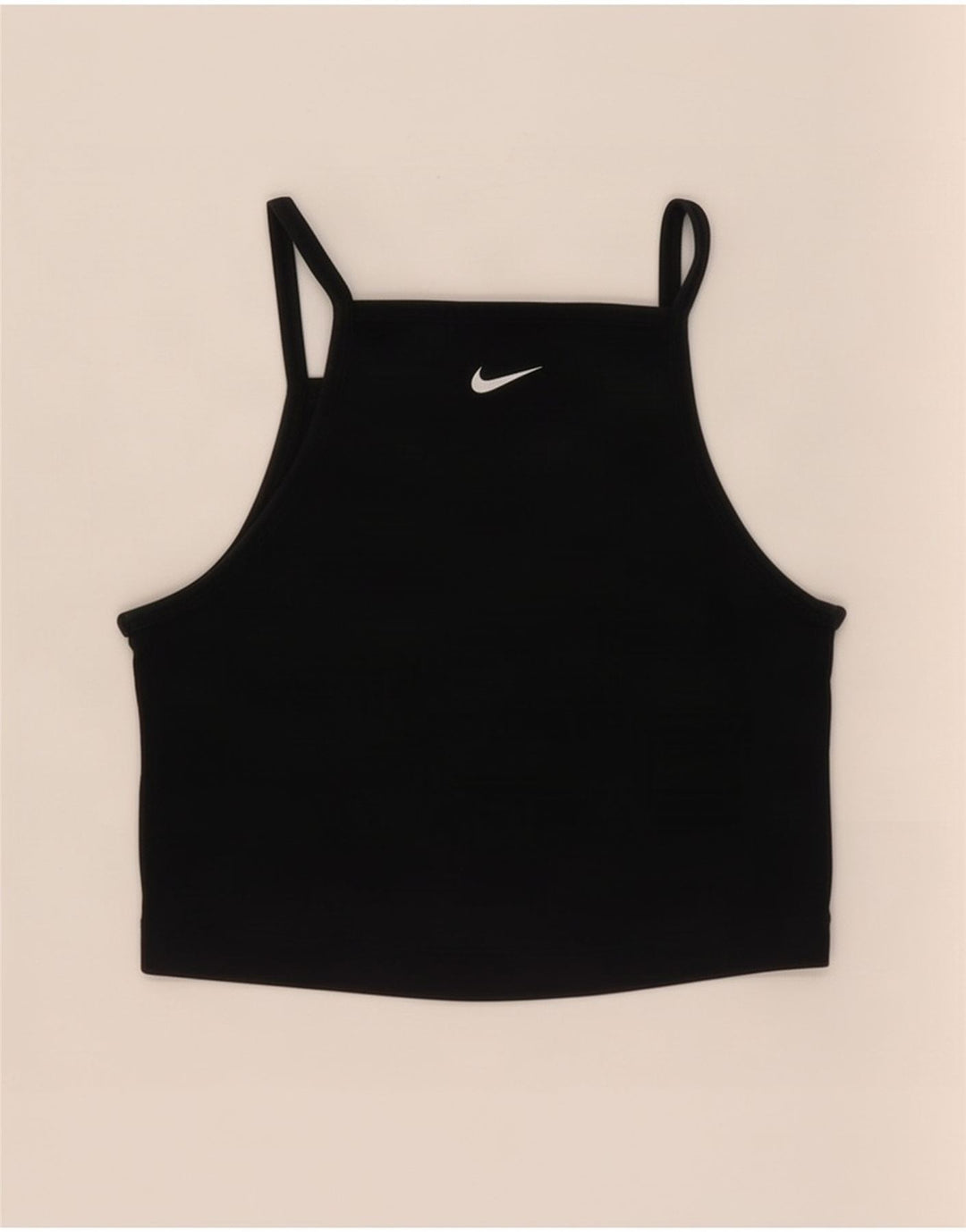 Top Nike da donna Cami Top UK 8 piccolo cotone nero