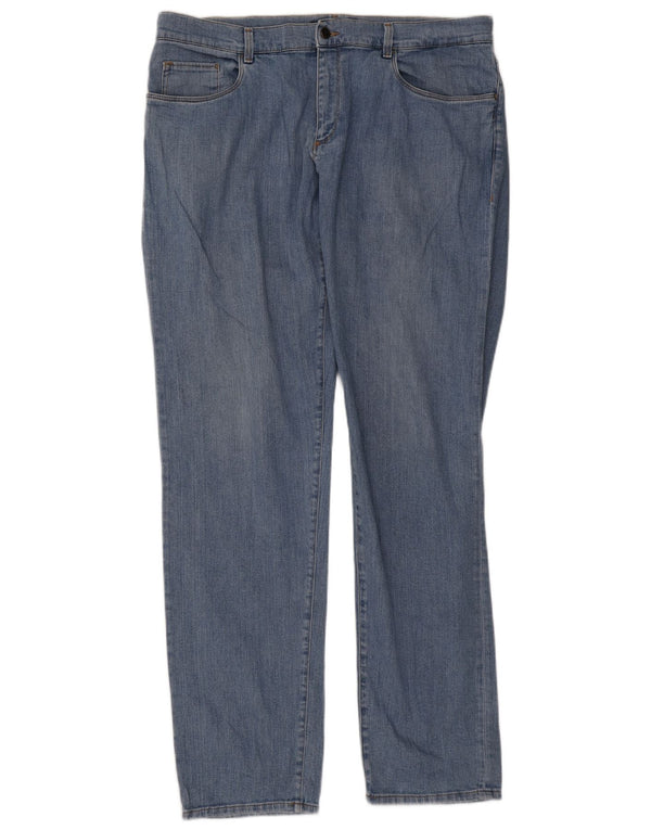 Jeans Dritti Uomo Trussardi W40 L36 Blu