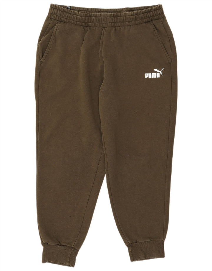 Pantaloni da tuta da uomo PUMA Joggers XL Verde Cotone
