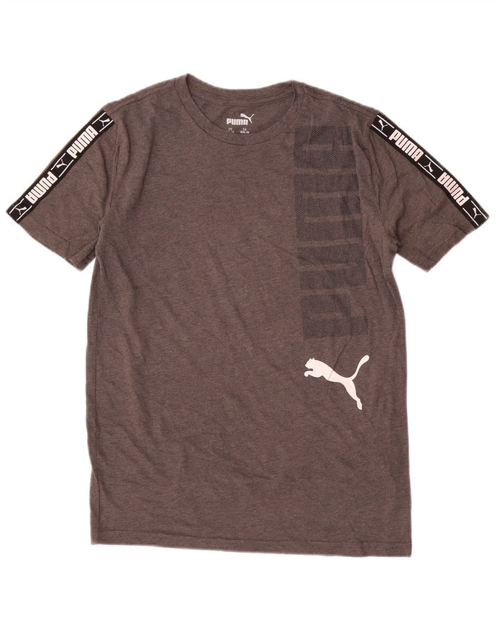 T-shirt grafica PUMA da ragazzo, 14-15 anni, grande, grigia