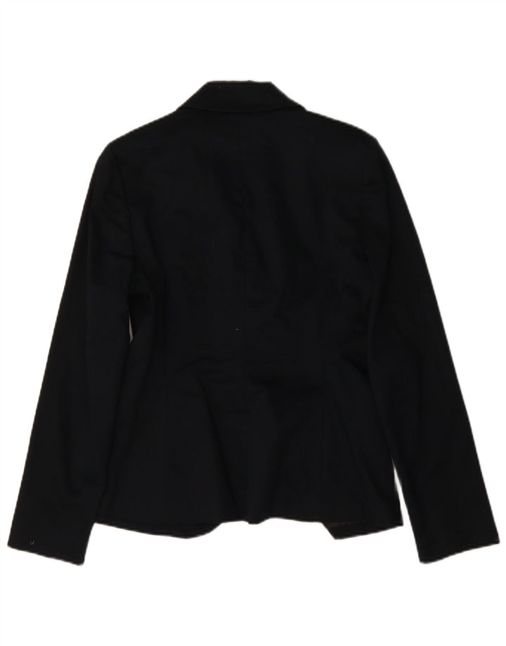 Giacca blazer da donna a 1 bottone Gap US 6 cotone medio blu navy