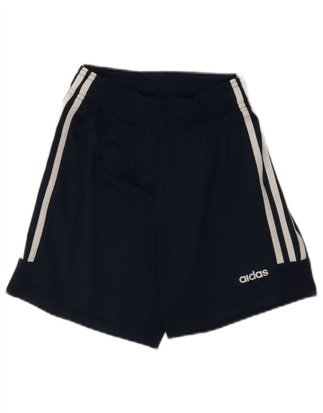 Pantaloncini sportivi ADIDAS da bambino 9-10 anni in poliestere blu navy