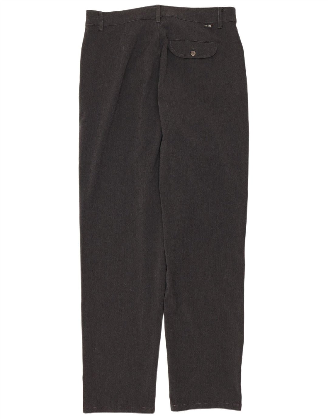 Pantaloni casual dritti da uomo Guess W32 L29 poliestere grigio