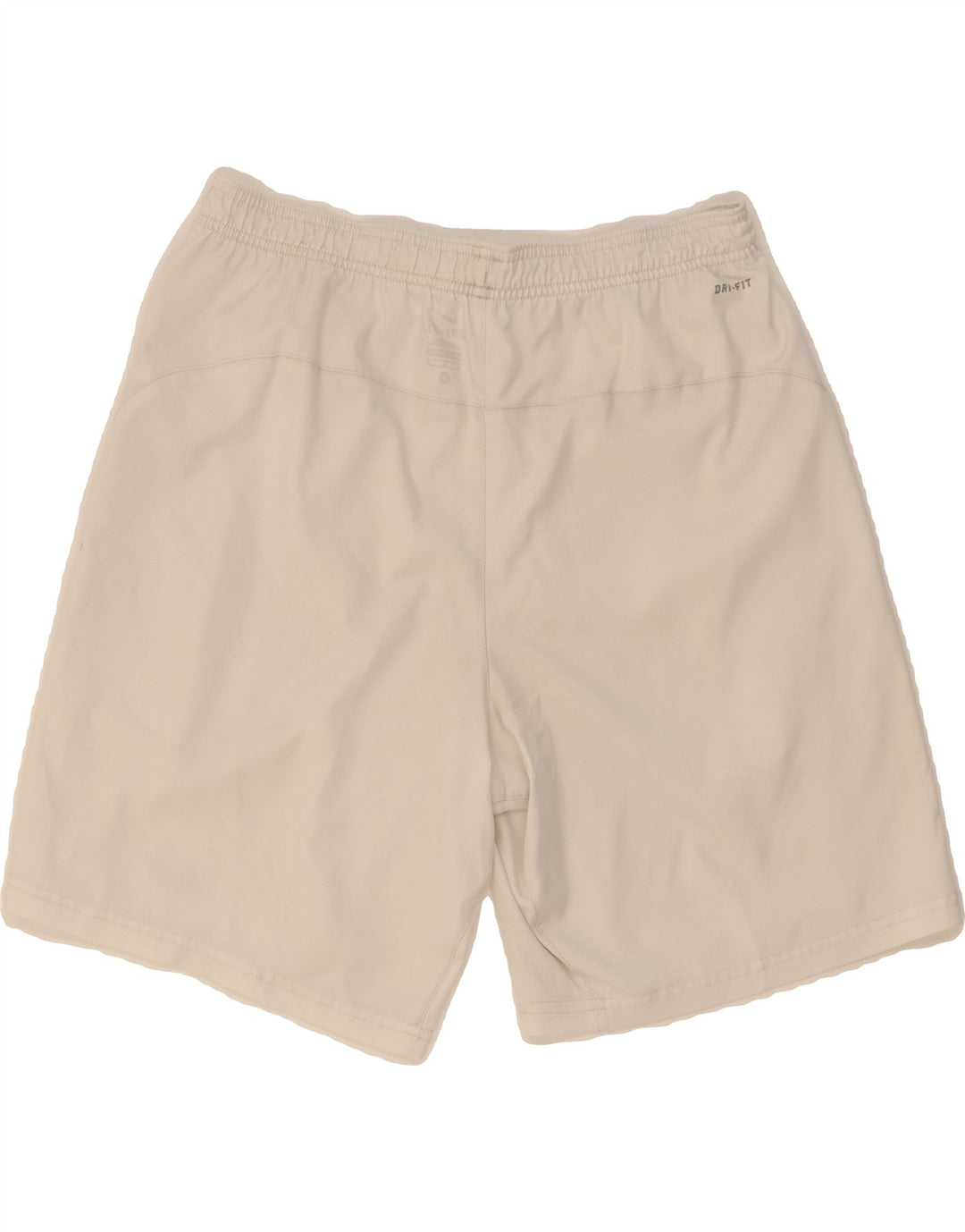 NIKE Mens Dri Fit Sport Shorts Medium White Polyester Vintage Nike and Second-Hand Nike from Messina Hembry 