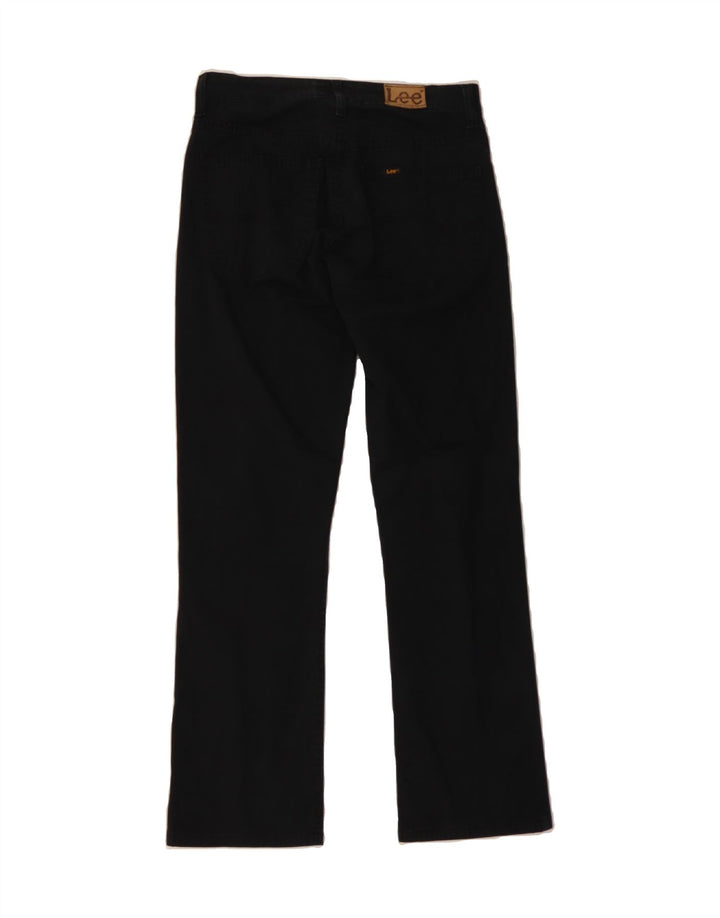 LEE Womens Straight Jeans W28 L28 Black Vintage Lee and Second-Hand Lee from Messina Hembry 