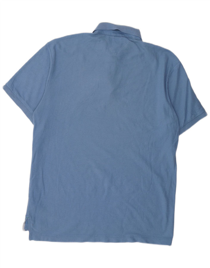 TOMMY HILFIGER Polo da uomo XL in cotone blu