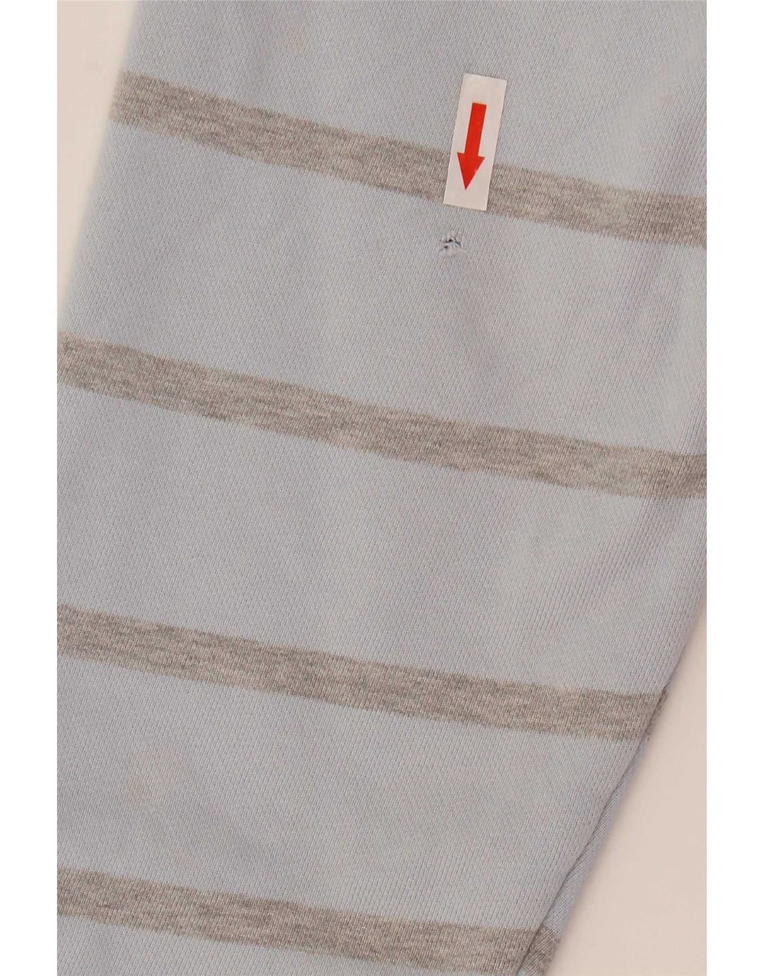 Felpa oversize da donna Ralph Lauren UK 12 a righe blu medio