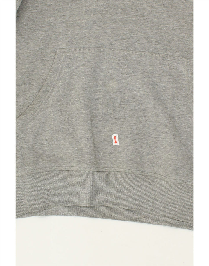 ELLESSE Mens Graphic Hoodie Jumper Medium Grey Cotton Vintage Ellesse and Second-Hand Ellesse from Messina Hembry 