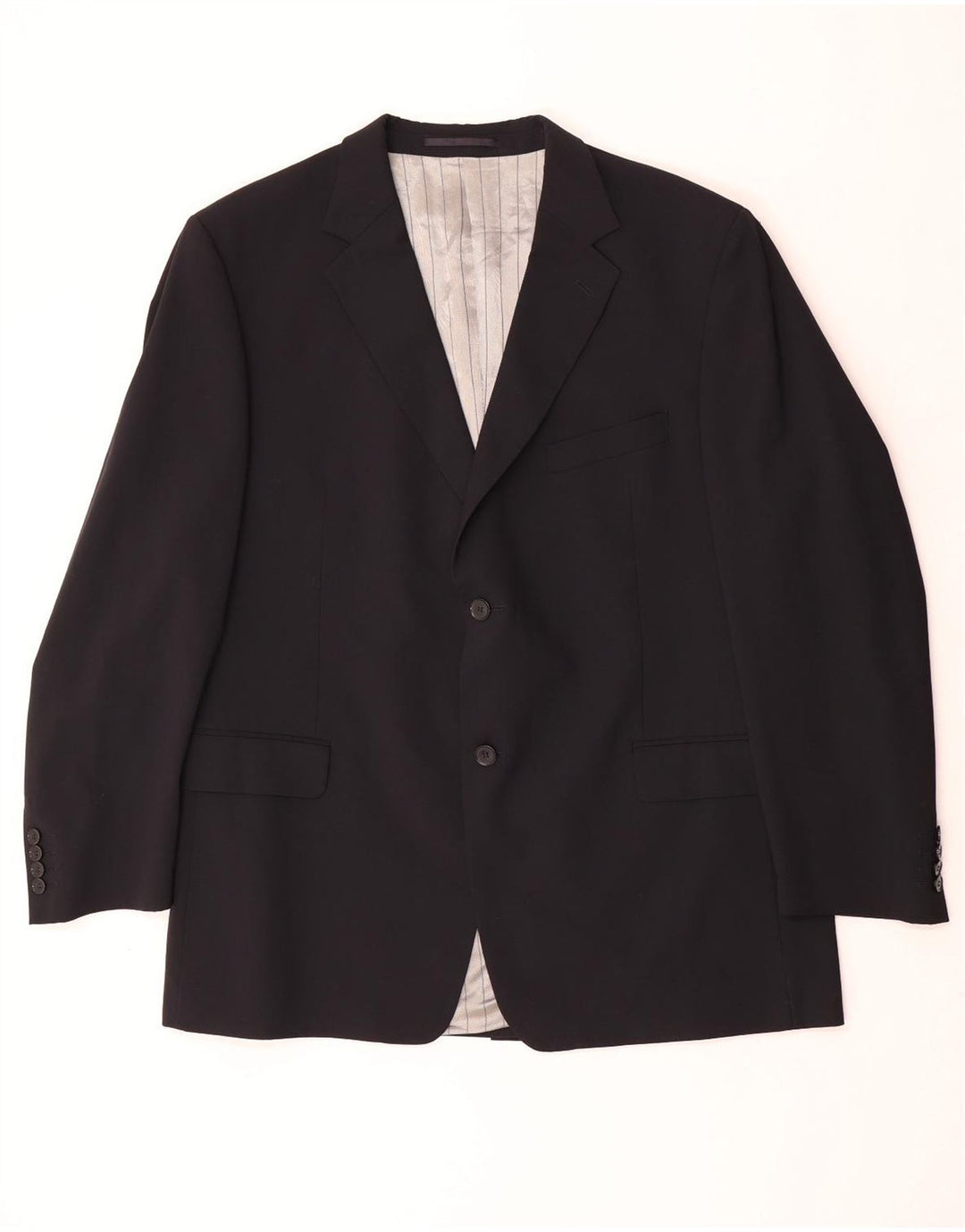Giacca blazer da uomo a 2 bottoni DOUGLAS UK 46 3XL poliestere nero