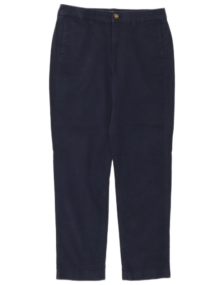 Pantaloni chino da donna J. Crew US 4 Small W28 L27 Blu navy classico