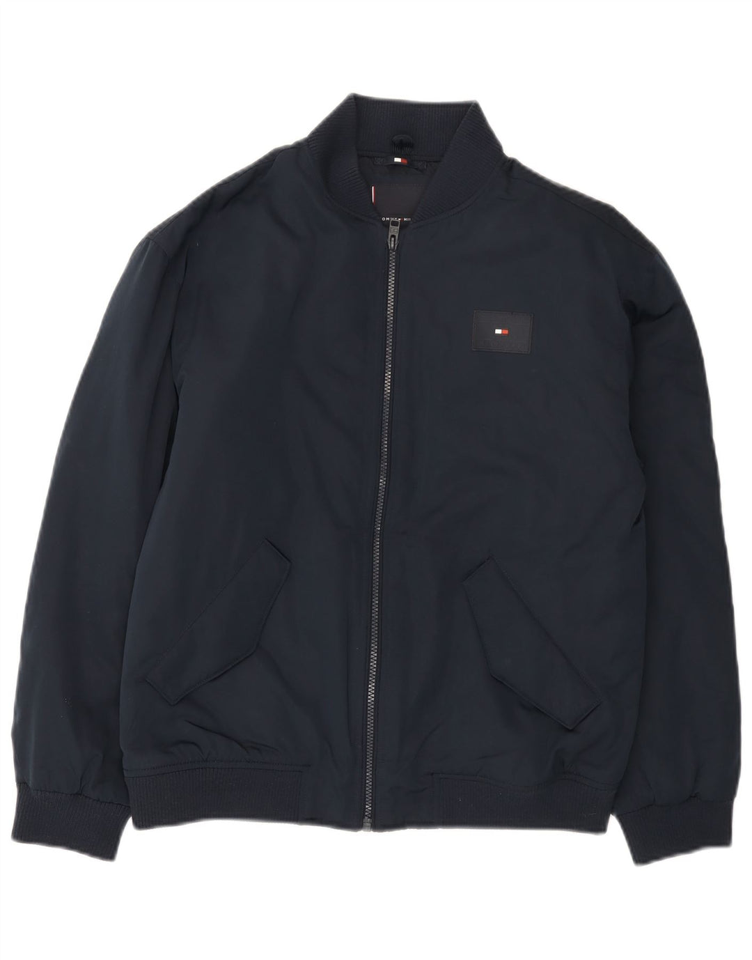 TOMMY HILFIGER Giubbotto bomber da bambino 13-14 anni in poliestere blu navy
