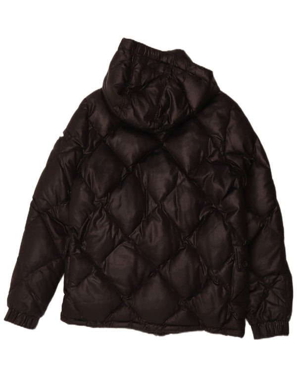 Giacca imbottita con cappuccio da uomo G-Star UK 38 poliestere nero medio