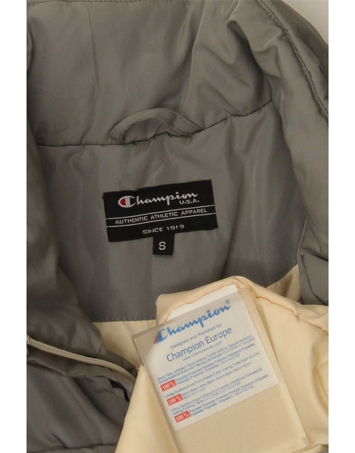 Giubbotto bomber da uomo Champion UK 36 piccolo poliestere grigio