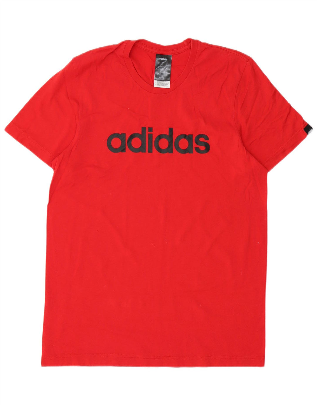 T-shirt grafica da uomo ADIDAS Top piccola rossa in cotone