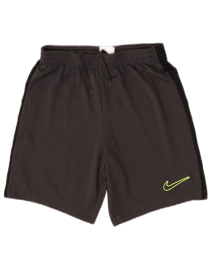 Pantaloncini sportivi Nike da ragazzo 10-11 anni Poliestere color block medio nero