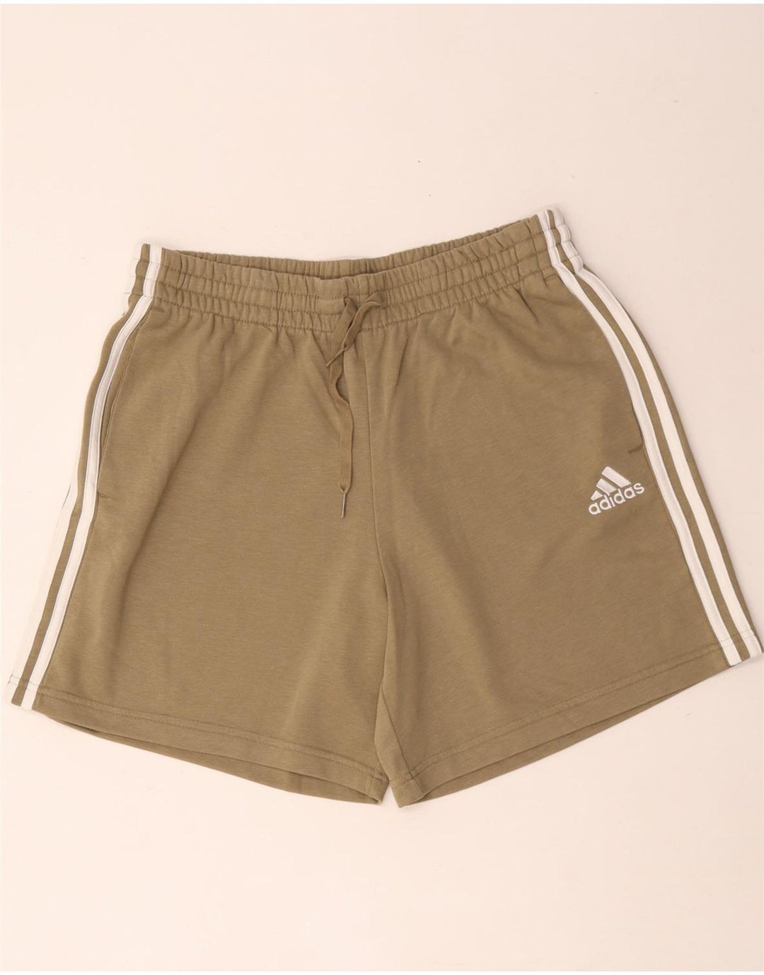 Pantaloncini sportivi Adidas da uomo grandi in cotone verde