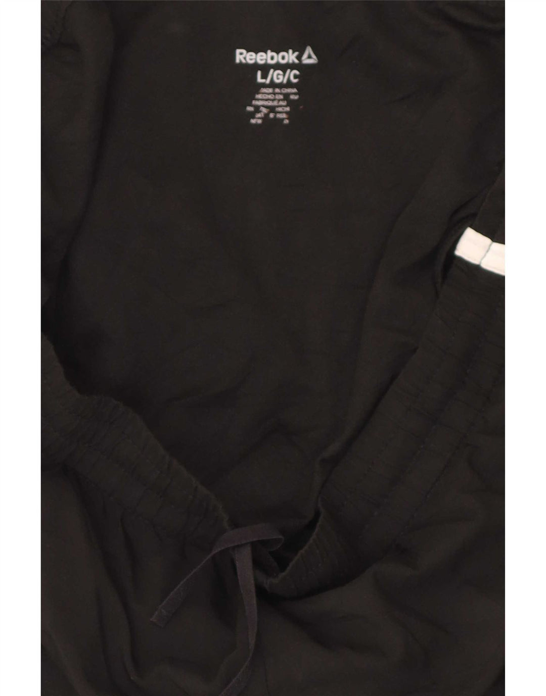 Pantaloncini sportivi regolari da donna Reebok Large Black Colourblock