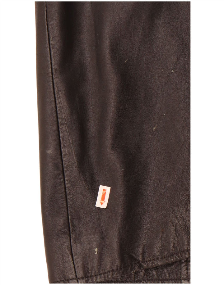 Cappotto in pelle da donna Gipsy UK 12 Marrone medio