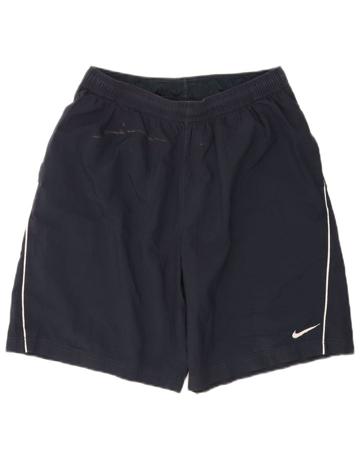 Pantaloncini sportivi Nike Dri Fit da uomo, medio, blu navy, in poliestere